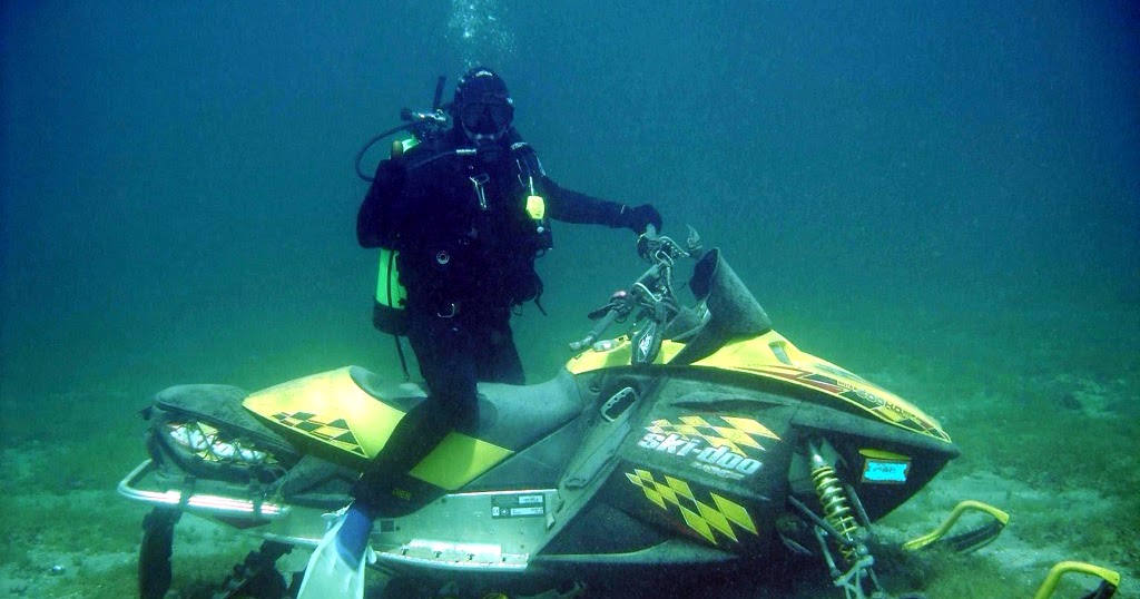 Just A Car Guy They are snowmobiles, not submarines... ya gotta get them out, so they don't