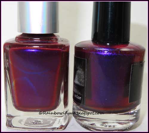 Rainbowify Me ~ Nail blog: Color Club ~ We'll never be royals vs. CrowsToes  ~ Indian Summer