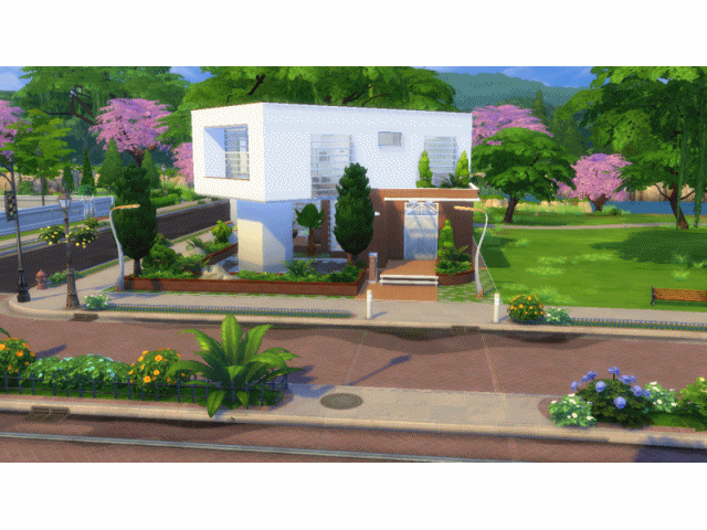 Mis casas y mas con los Sims 4 - Página 18 Blancodiagonal