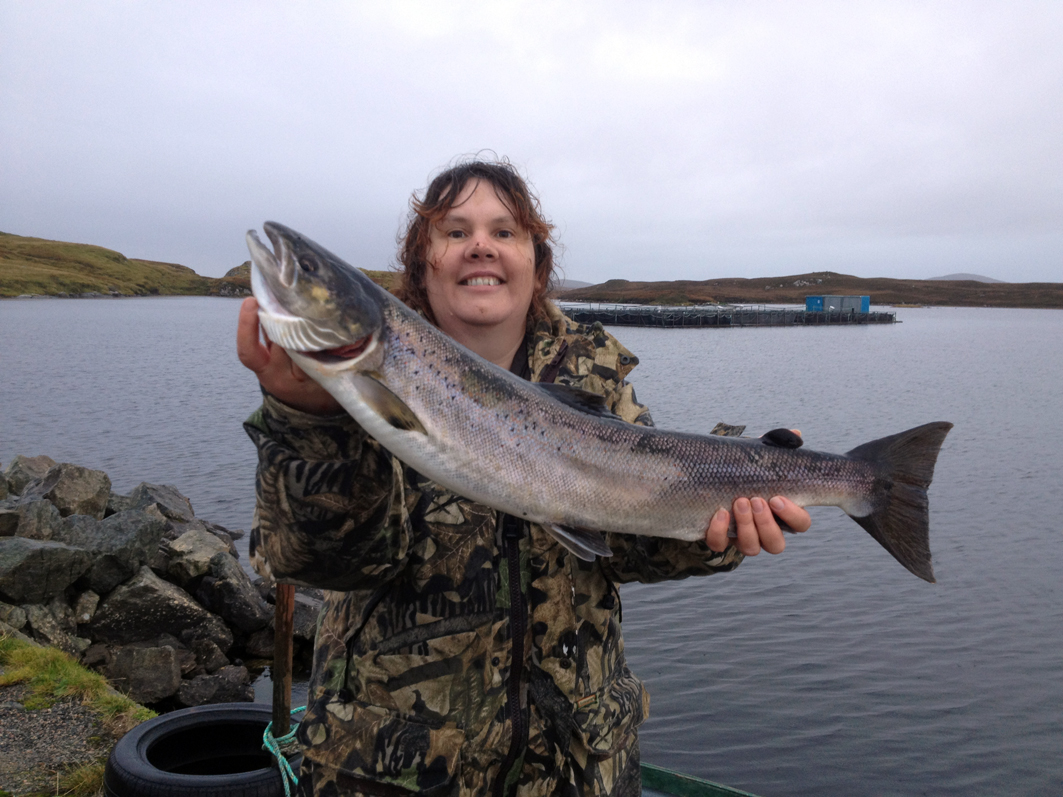 Fish of the Month October Entry North Uist Salmon!
