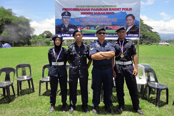 SMK Kota Klias, Beaufort, Sabah: Perkhemahan Pasukan Kadet 