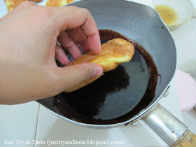 Resep Eclairs dengan Krim Vanila & Coklat Topping JTT