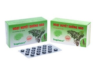Thuốc bổ não hoạt huyết dưỡng não Traphaco