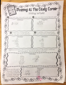 Product Swap - Multiplying and Dividing Decimals | Wild about fifth grade