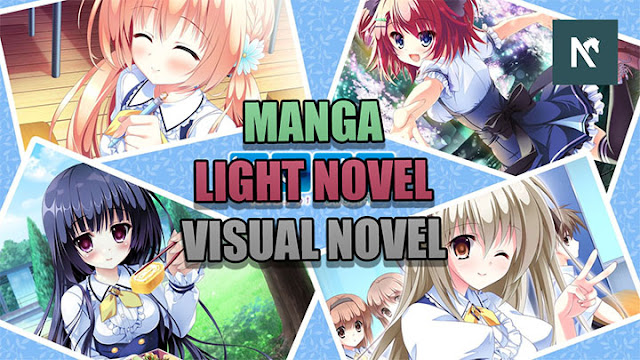 Apa itu Manga, Light Novel, Visual Novel, Galge dan Eroge?
