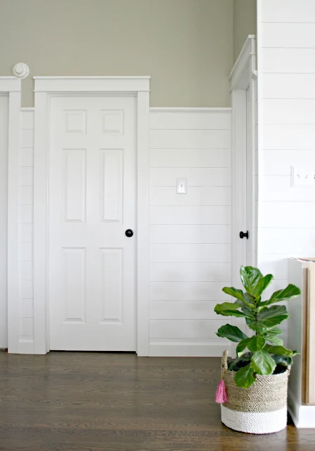 How to add shiplap to walls for less