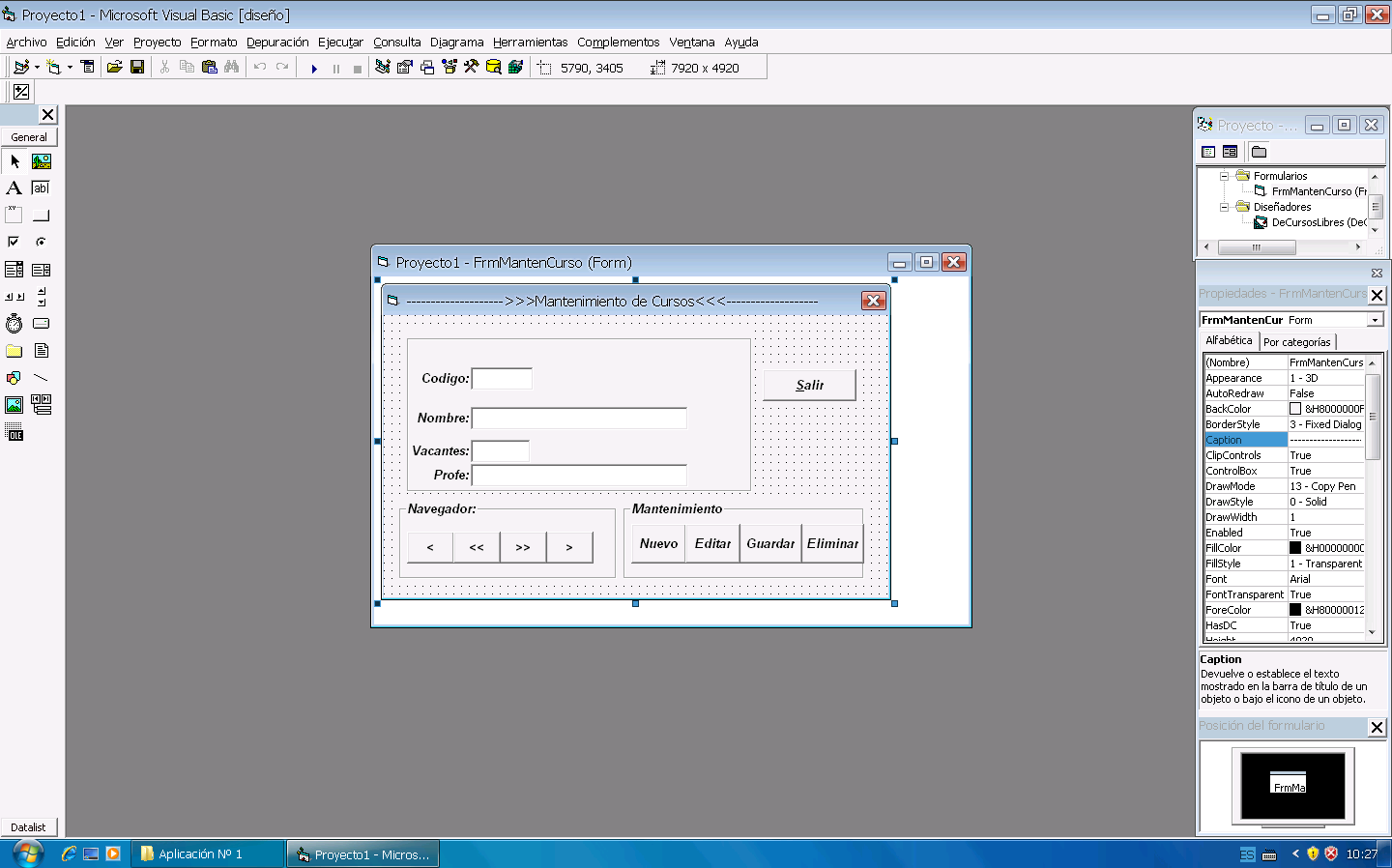 Diego Rodriguez: Conexion de Visual Basic 6.0 con Access 2010