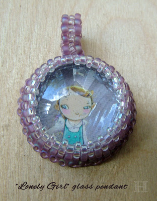 ClearlyHelena - handmade pendant