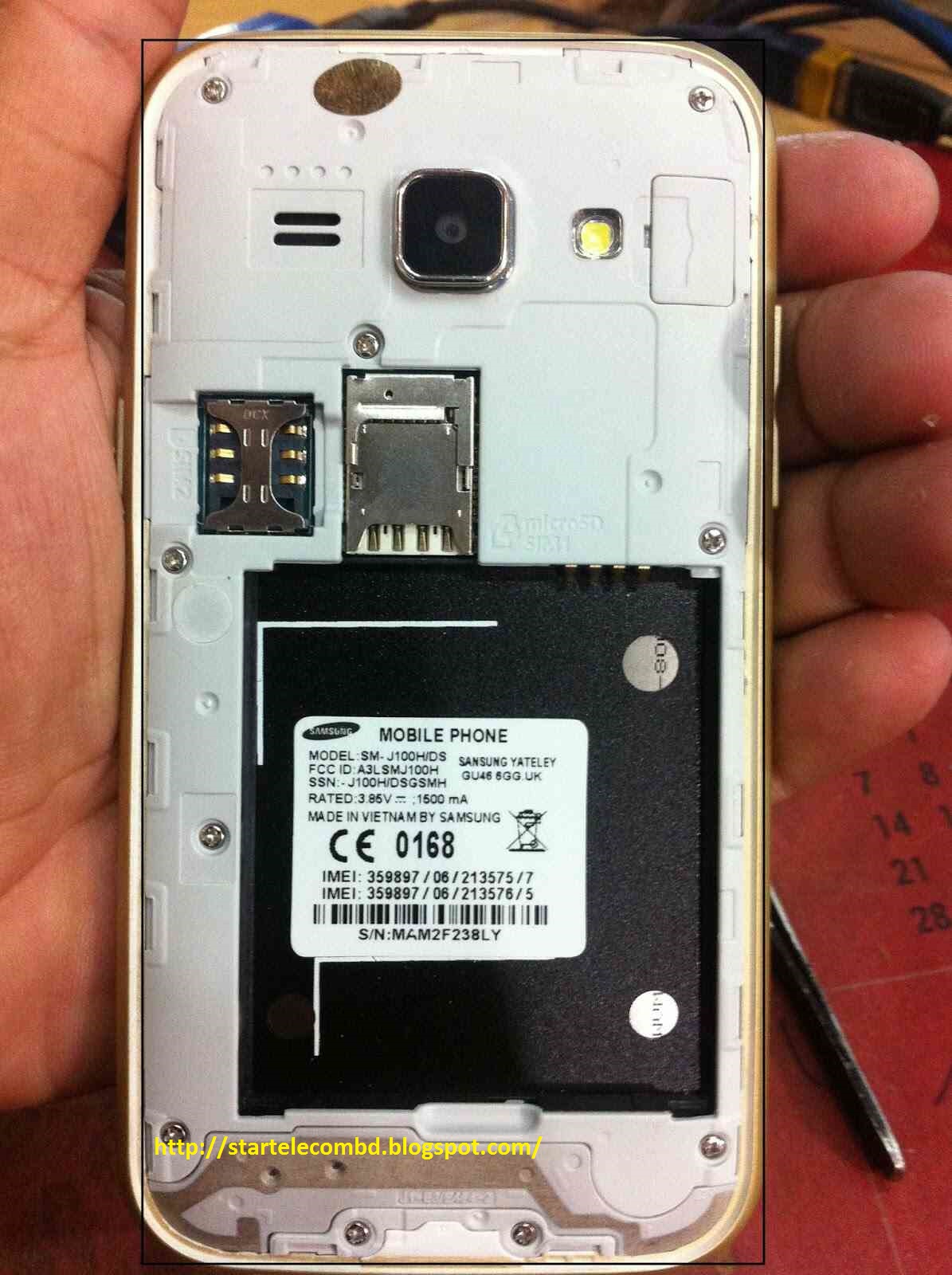100% Tested Firmware: Samsung Clone SM-J100H = MT6572__samsung__SM