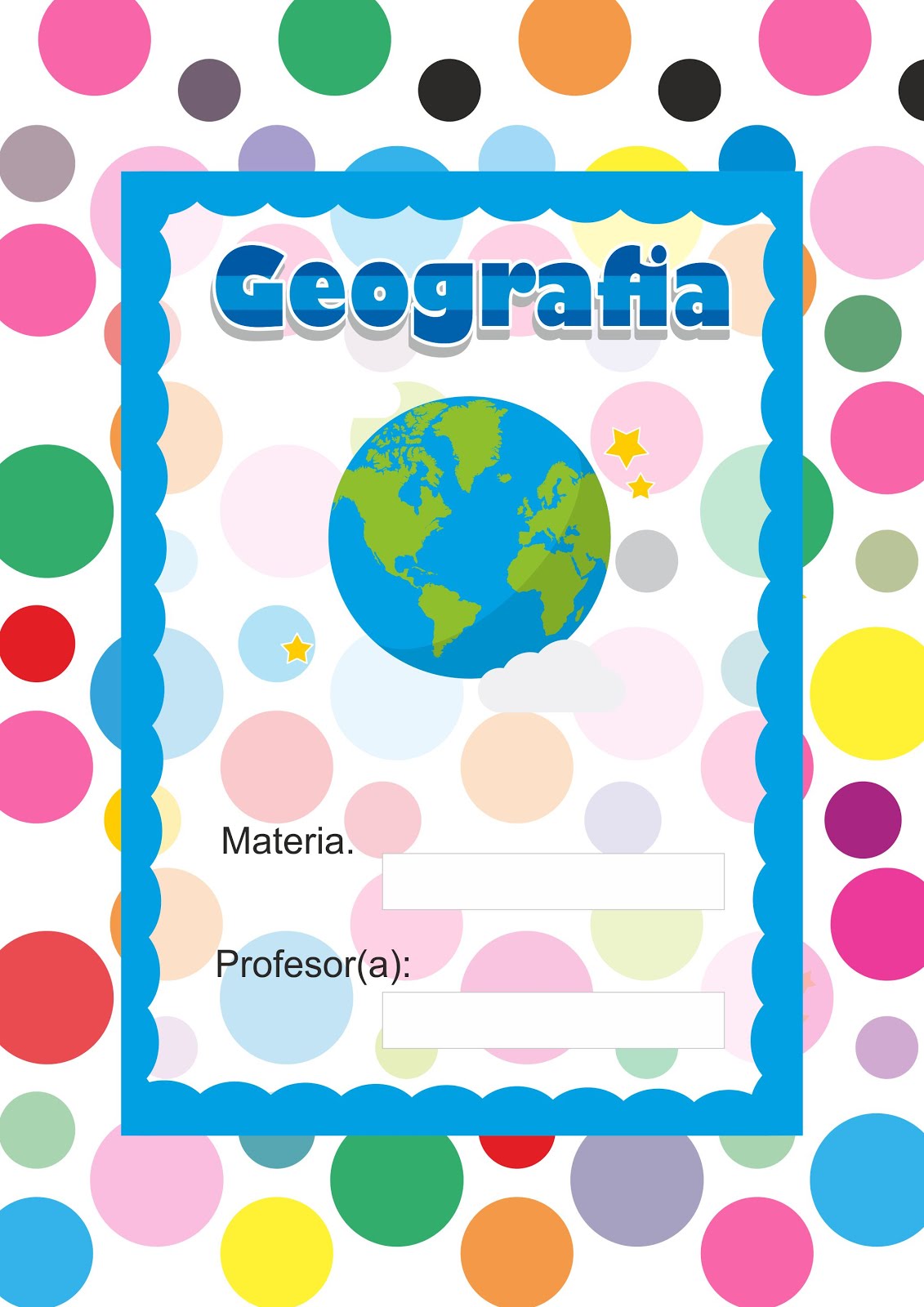 caratulas de geografía | Recursos Educativos para Maestros