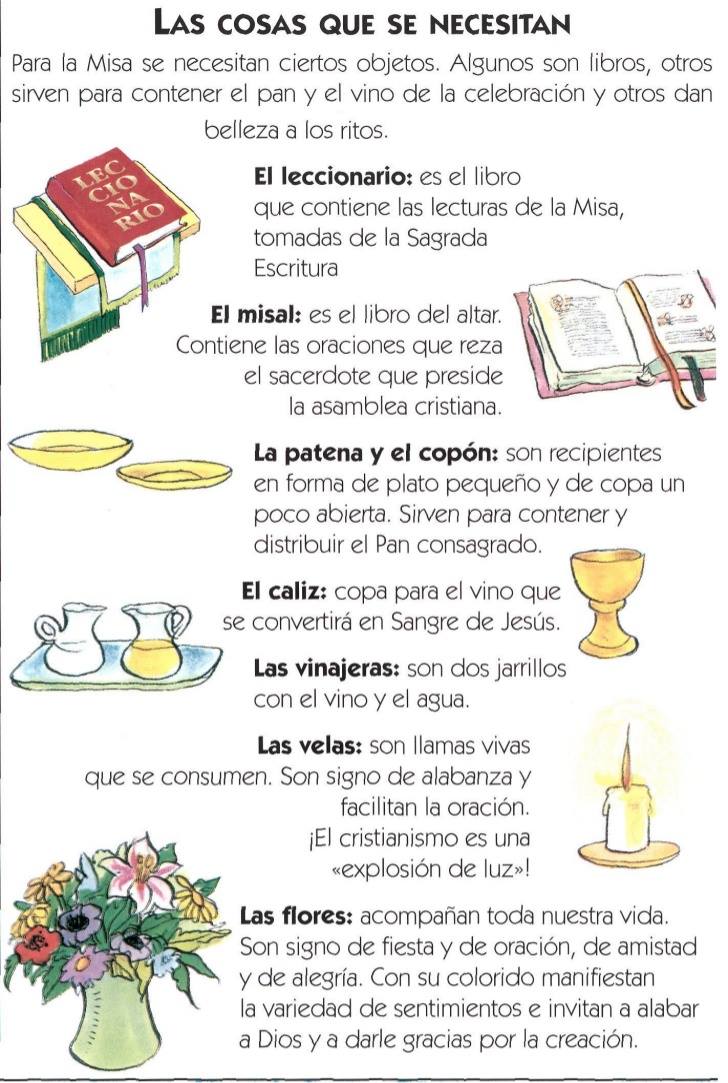 La clase de Religión Católica en Ed. Infantil y Primaria Elementos de la Eucaristía La clase de Religión Católica en Ed. Infantil y Primaria Elementos de la Eucaristía