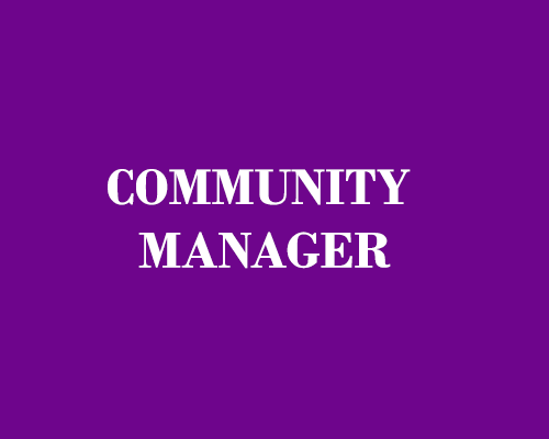 Community Manager Community Manager