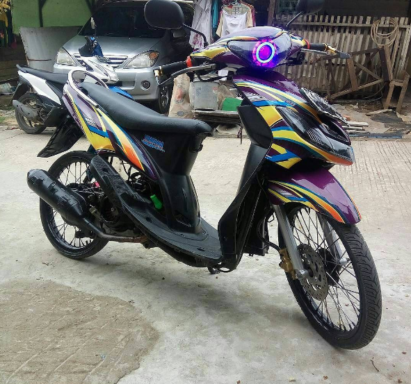 modifikasi mio drag 150cc modifikasi mio drag 150cc