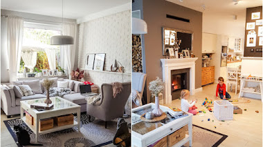 El hogar familiar de la blogger simply about home