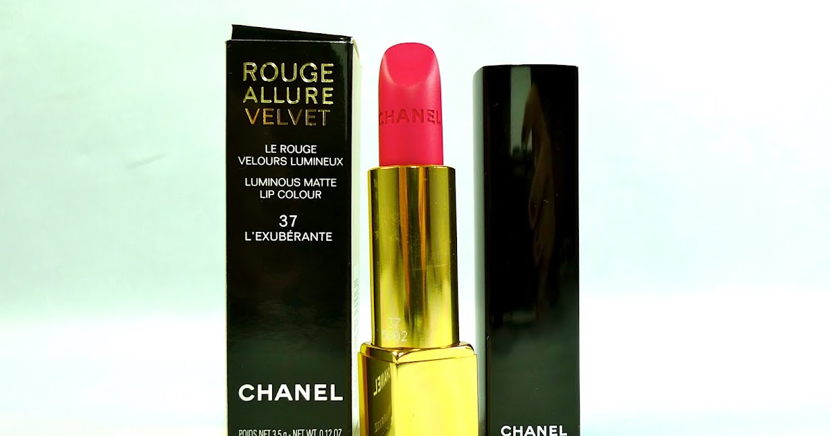 CHANEL+Rouge+Allure+Velvet+37+L%27exuberante+Lip+Colour for sale