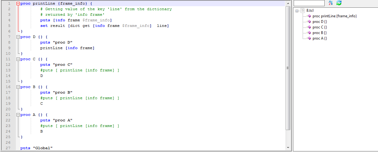 Dhaval Kaneria's Handy Stuff: Function list for TCL file in notepad++