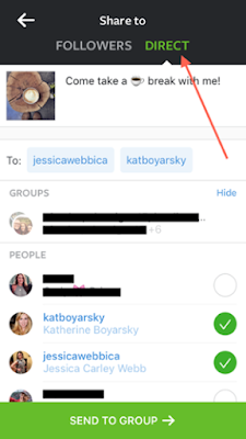 Send photos privately to your friends. Send photos privately to your friends.