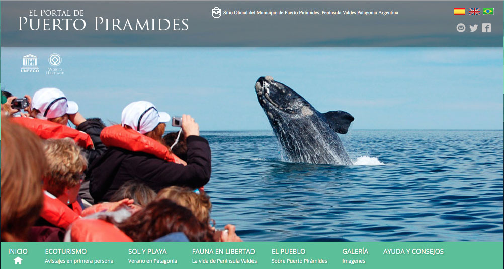 launch of the Whale Watching Season in Peninsula Valdes launch of the Whale Watching Season Puerto Piramides