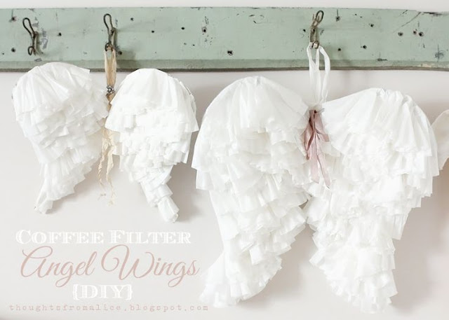 DIY angel wings 