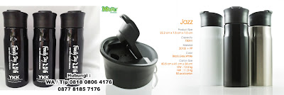 JAZZ BOTOL MINUM, botol untuk Jazz Sports Tumbler tanpa sablon (polos), Jual tumbler Jazz, Tumbler Promosi Jazz, GROSIR TUMBLER JAZZ, Tumbler Jazz Bahan Stainless