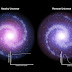 La materia oscura era ininfluente nelle galassie del giovane universo