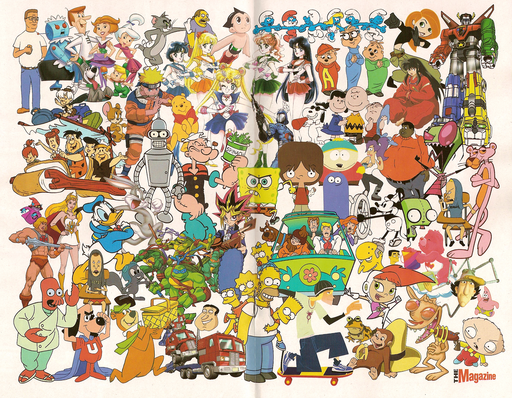 Popular Cartoon Characters for Your Facebook Profile