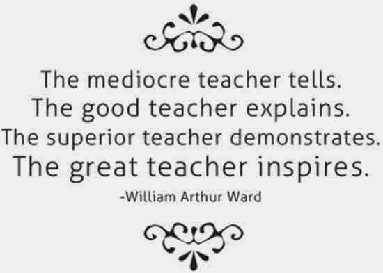I love teaching, because I learn a lot from my job!