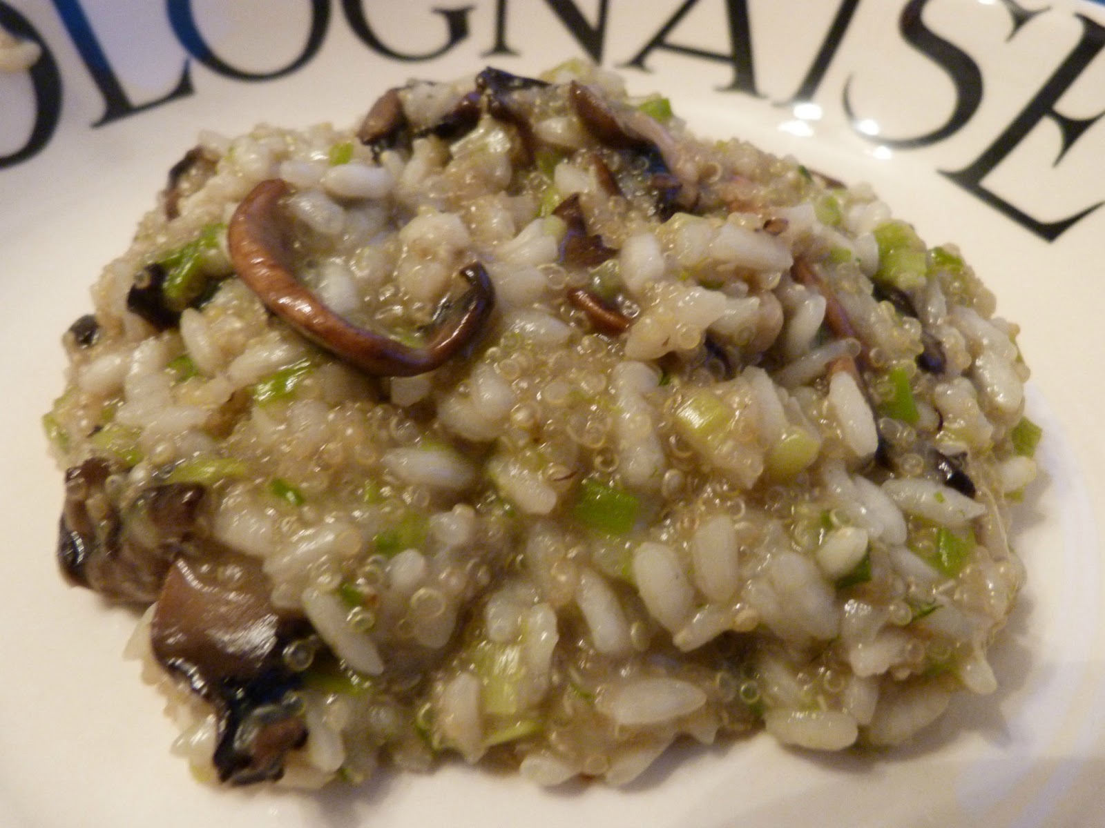 Healthy Mushroom Risotto - The Runner Beans