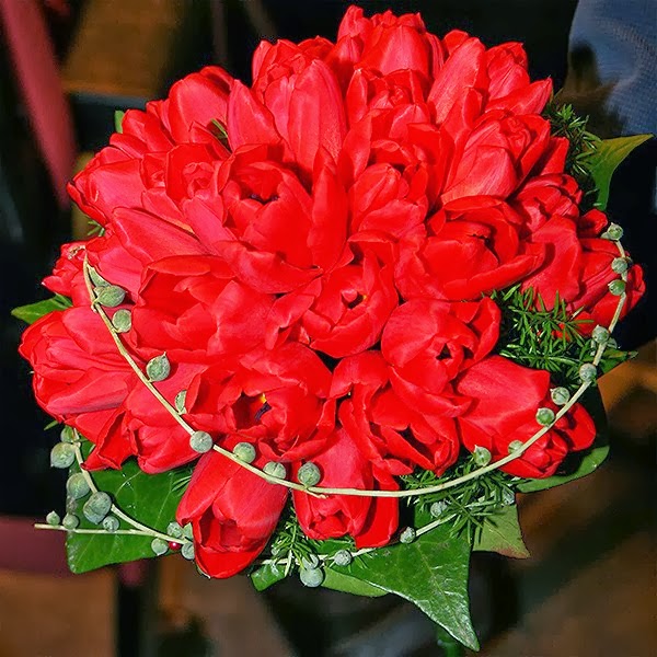 Bouquets y Ramos de Bodas Color Rojo, parte 7