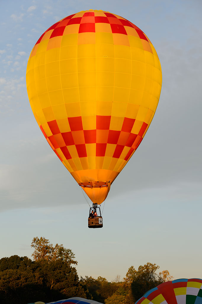 Greg Miller pilots the Eclipse Balloon