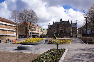 Tårtan nyplanterad efter stora ombyggnaden.