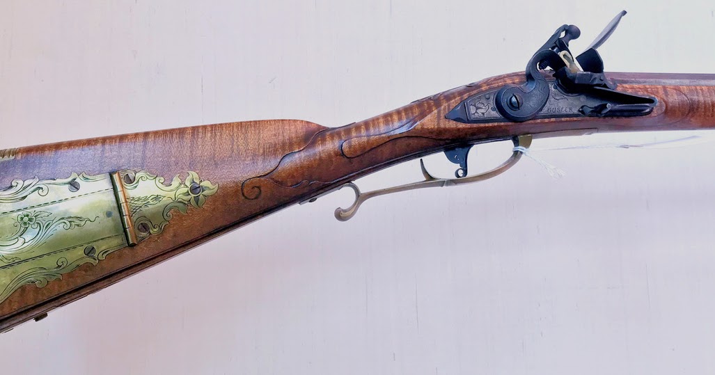 Contemporary Makers Rifle Made in the Colonial Williamsburg Gunsmith