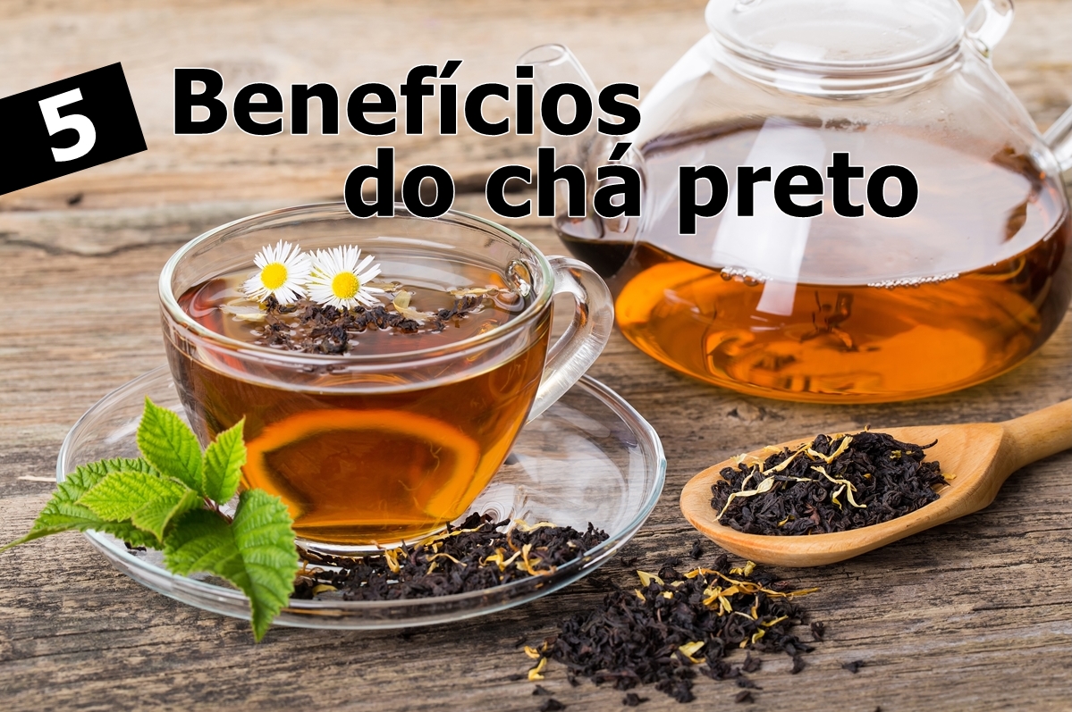 5 benefícios impressionantes do chá preto