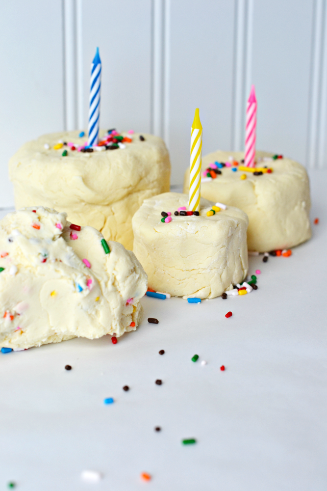 The Life of Jennifer Dawn Edible Play Dough Birthday Cake Dough for Kids
