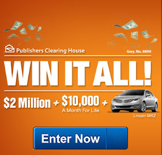 You could win PCHSweepstakes PCH Win It All