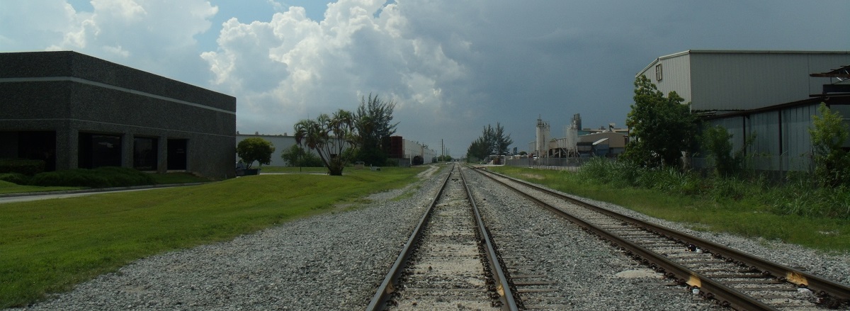 Vías de los trenes de carga Jefferson Aleman