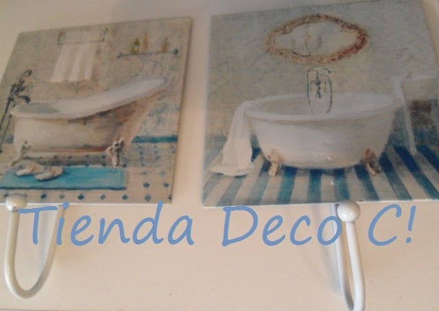 Accesorios para el baño: percheros y cajitas: Tienda Deco C