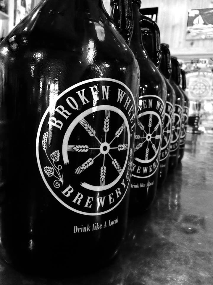 Bite and Booze Marksville Gets a Shiny New Toy Broken Wheel Brewery Ribbon Cutting