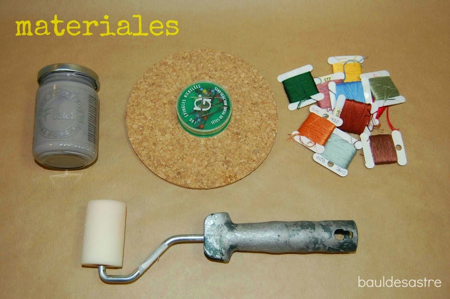 materiales para string art