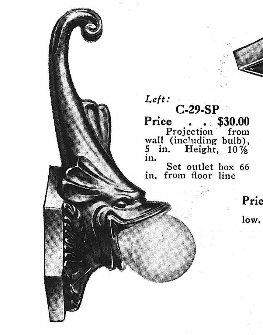 1931 light fixture a photograph of a demonic metal 1931 lighting fixture