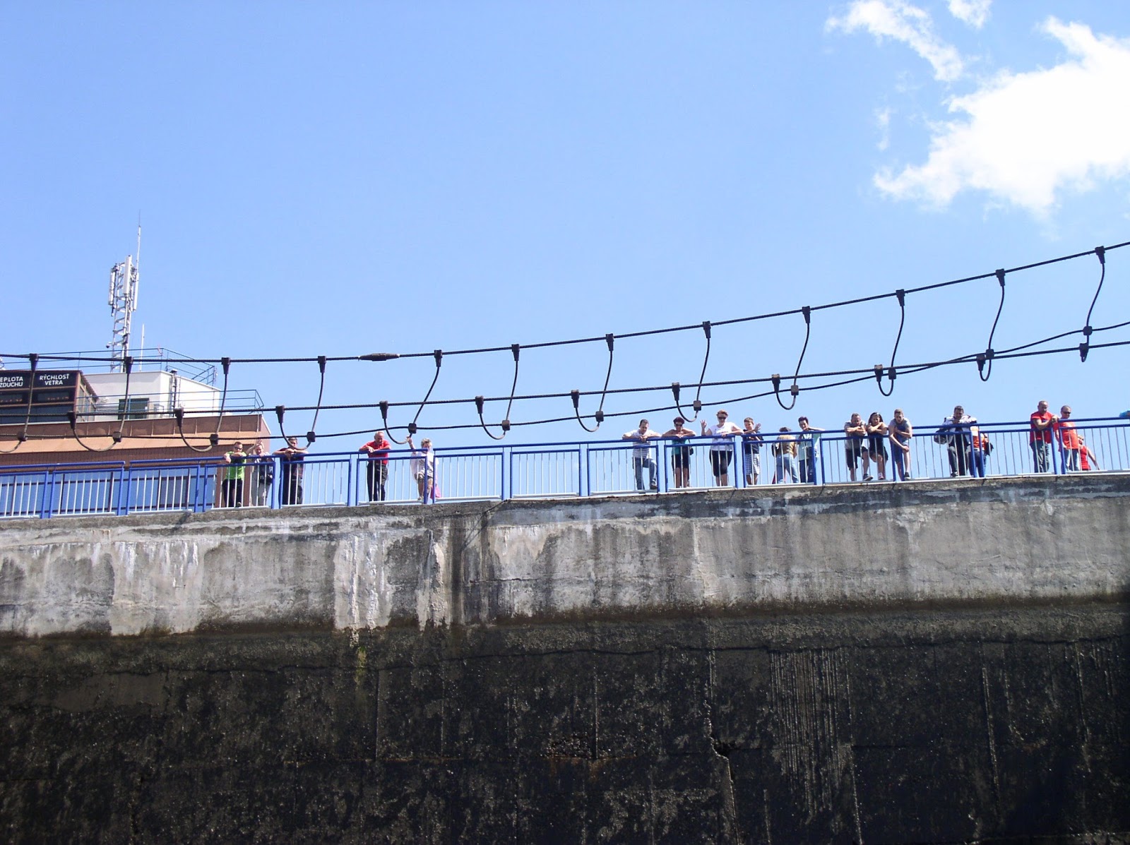 Come Go Abroad with Me: Gabcikovo Lock on the Danube River