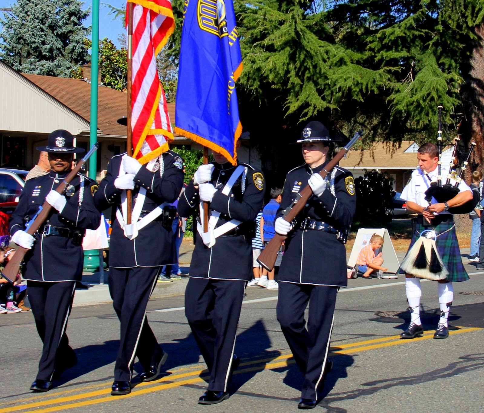 Fife Police Department National Police Week Day 2 Honor Guard Day