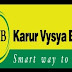 Karur Vysya Bank Recruitment 2017 Specialist Officers (SO) Posts : Apply Online