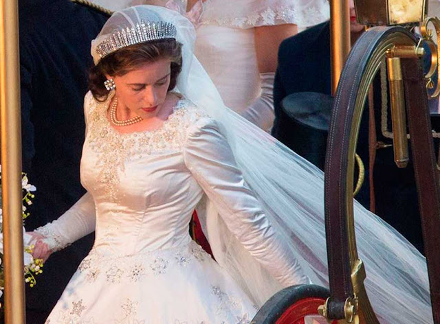 Elizabeth vestido de noiva, The Crown
