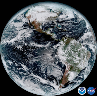 GOES-16 Earth . Credit: NOAA/NASA GOES-16 Earth . Credit: NOAA/NASA