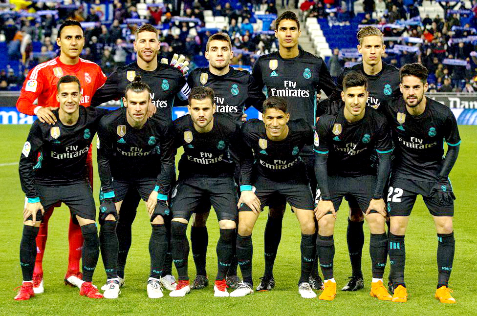 REAL MADRID Espanyol de Barcelona 27/02/2018 de 1ª División