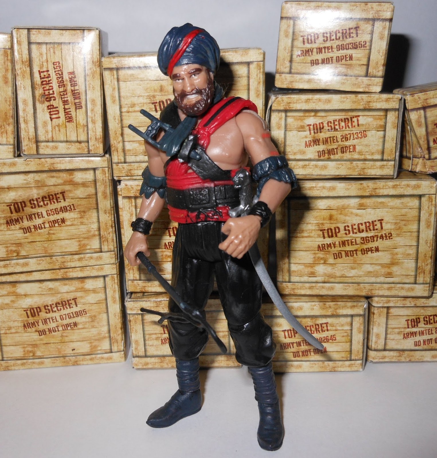Hasbro Indiana Jones Temple of Doom Series 4 Chief Temple Guard Action Figure