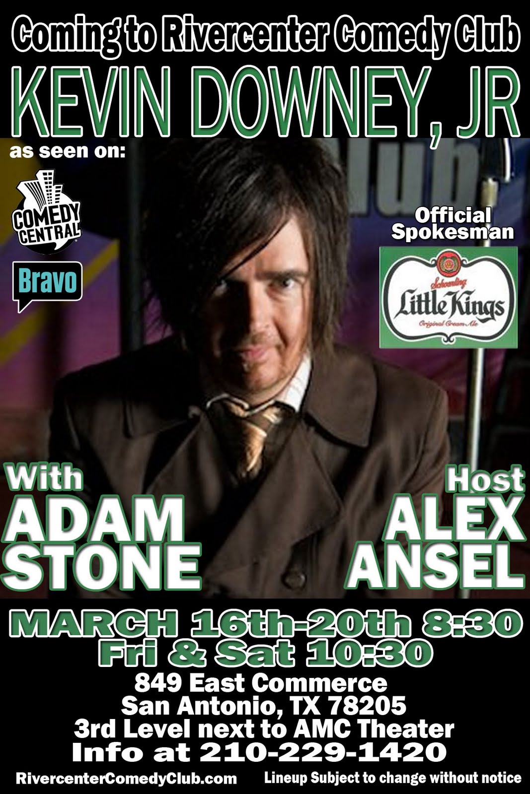 Comedy Club San Antonio Rivercenter Comedy Walls