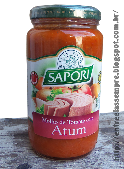 Molho de tomate com Atum