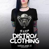 Usaha Distro & Produksi Sablon Kaos Clothingan Brand Sendiri
